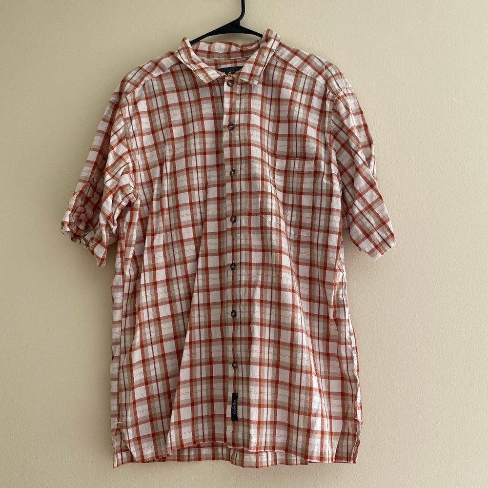 Plaid Cabela's Button Up Shirt